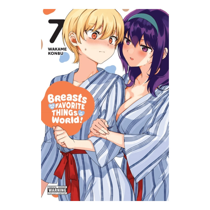 Breasts Are My Favorite Things in the World! Volume 07 Manga Book Front Cover