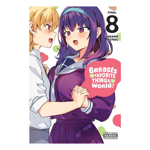 Breasts Are My Favorite Things in the World! Volume 08 Manga Book Front Cover