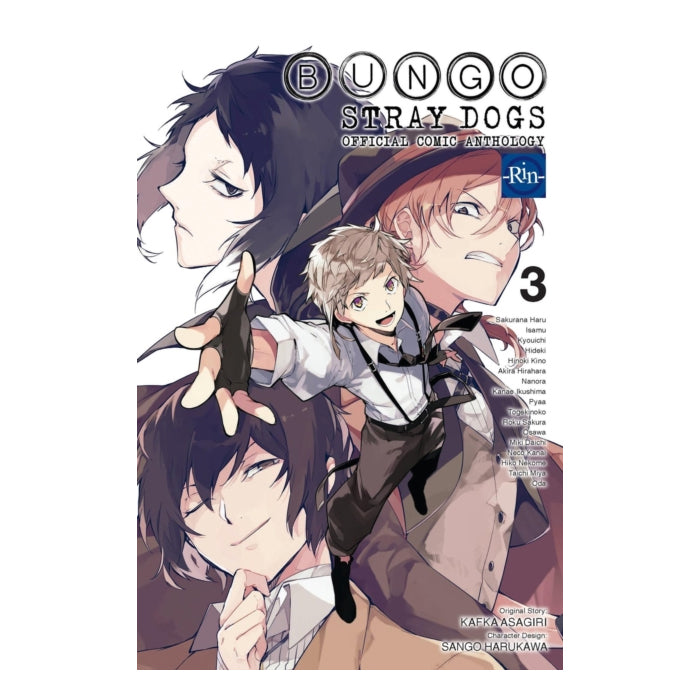 Bungo Stray Dogs The Official Comic Anthology Volume 03 Manga Book Front Cover