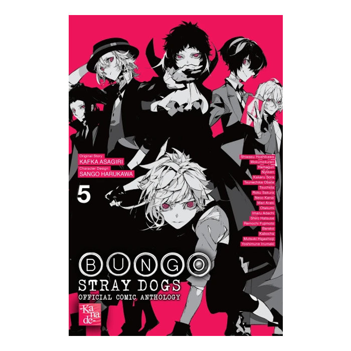 Bungo Stray Dogs: The Official Comic Anthology Volume 05 Manga Book front cover