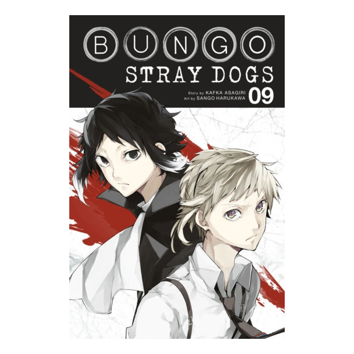 Bungo Stray Dogs Volume 09 Manga Book Front Cover