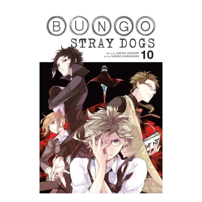 Bungo Stray Dogs Volume 10 Manga Book Front Cover