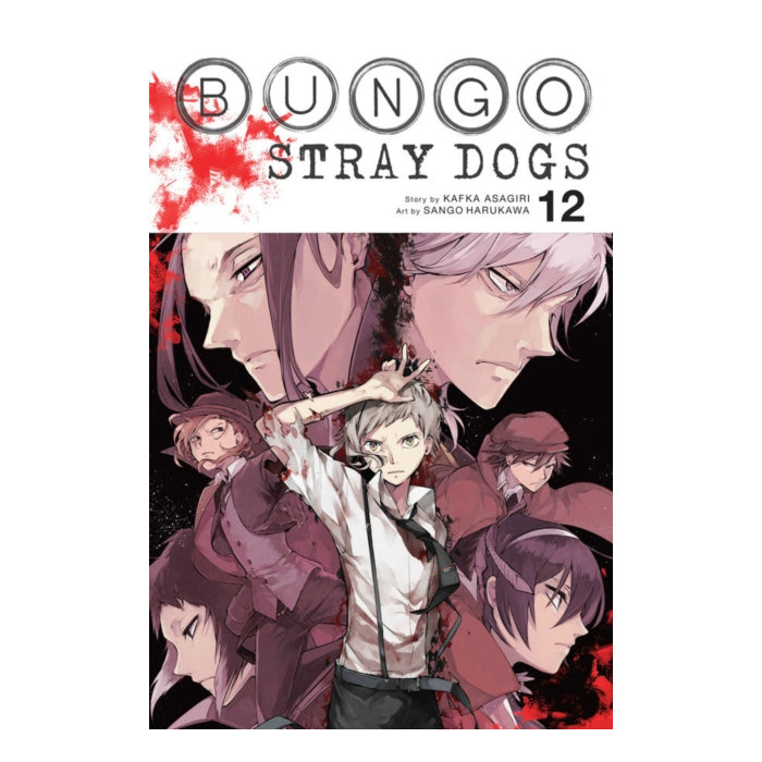 Bungo Stray Dogs Volume 12 Manga Book Front Cover