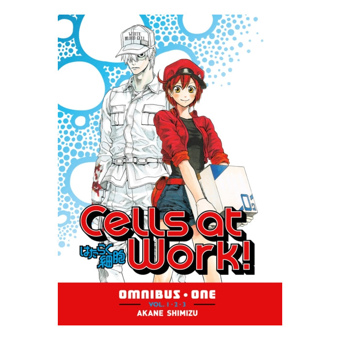 Cells at Work! Omnibus Volume 01 Manga Book Front Cover
