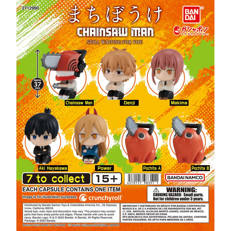 Chainsaw Man Machiboke Gashapon Mini Figure image 1