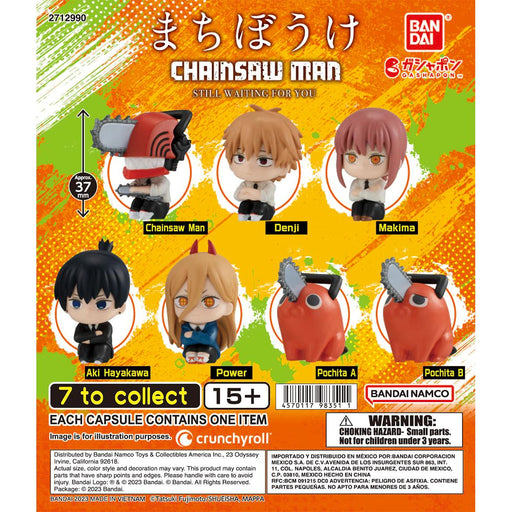 Chainsaw Man Machiboke Gashapon Mini Figure image 1