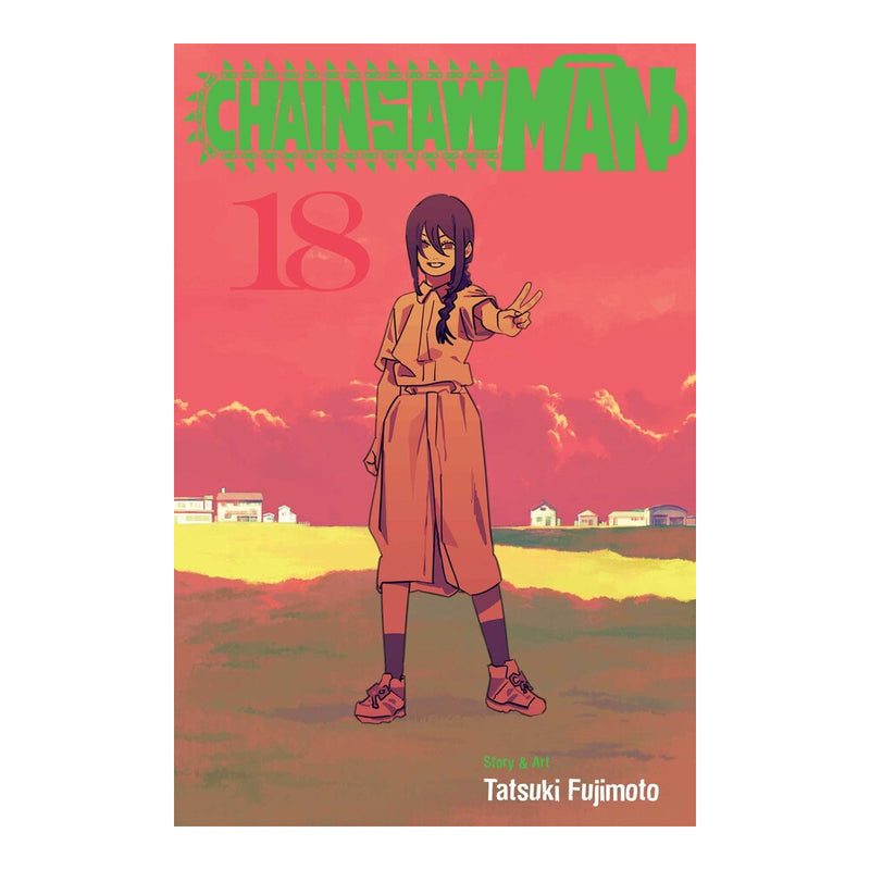 Chainsaw Man Volume 18 Manga Book Front Cover
