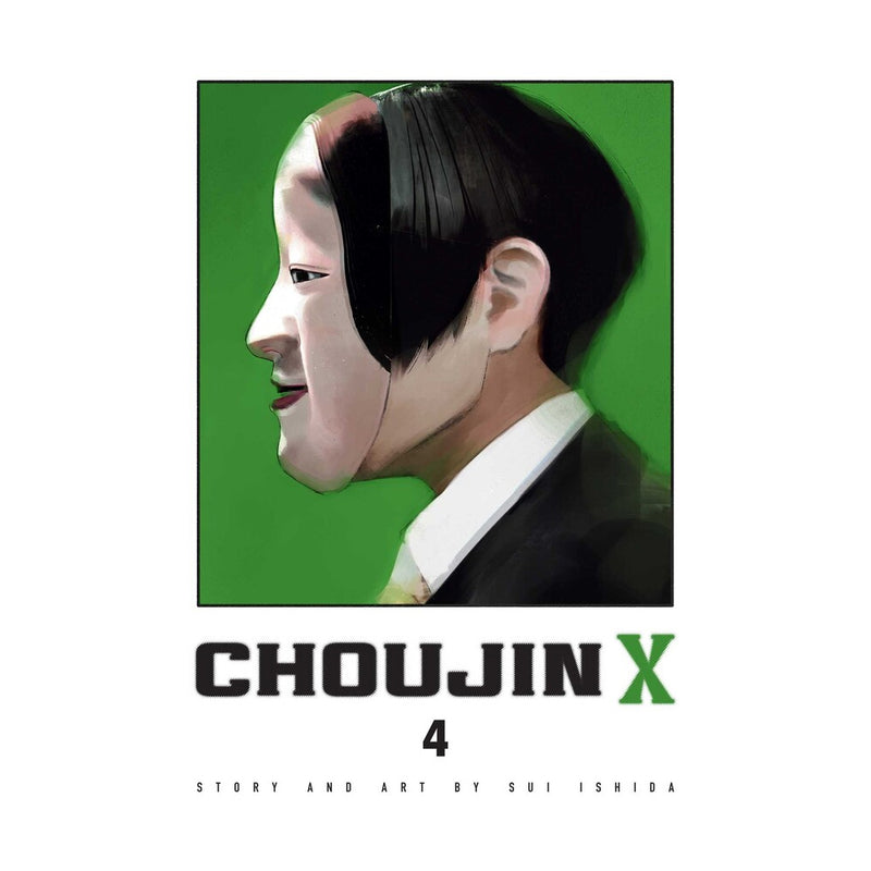 Choujin X vol 4 Manga Book front cover