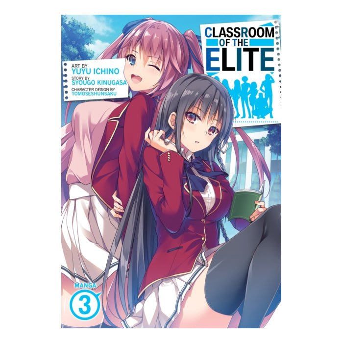 Classroom of the Elite Volume 03 Manga Book Front Cover