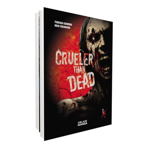 Crueler Than Dead Volume 1-2 Collected Set Manga Book Front Cover