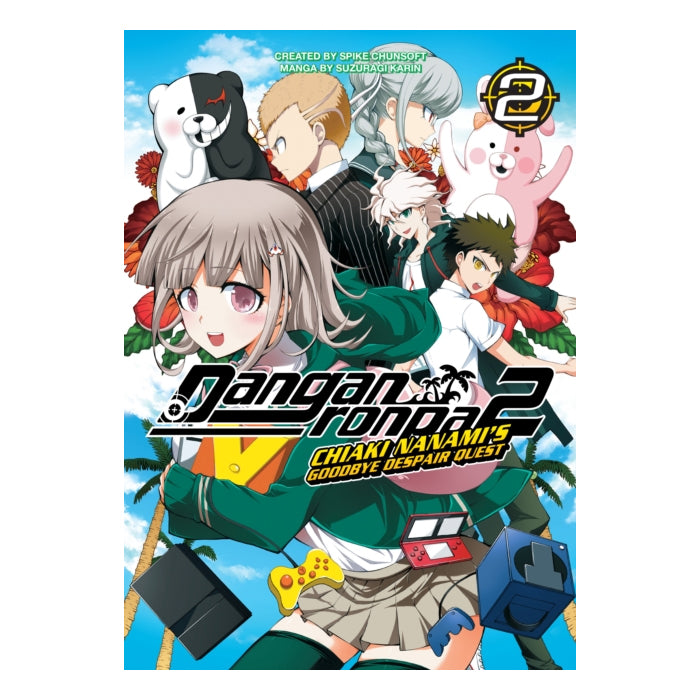 Danganronpa 2 Chiaki Nanami's Goodbye Despair Quest Volume 02 Manga Book Front Cover