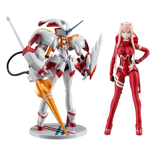 Darling in the Franxx S.H. Figuarts x The Robot Spirits Action Figure Zero Two & Strelizia 5th Anniversary Set image 1