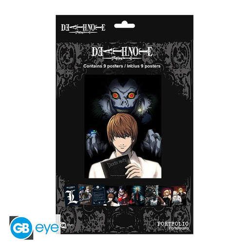 Death Note A4 Portfolio 9 Poster Pack Protagonists image 1