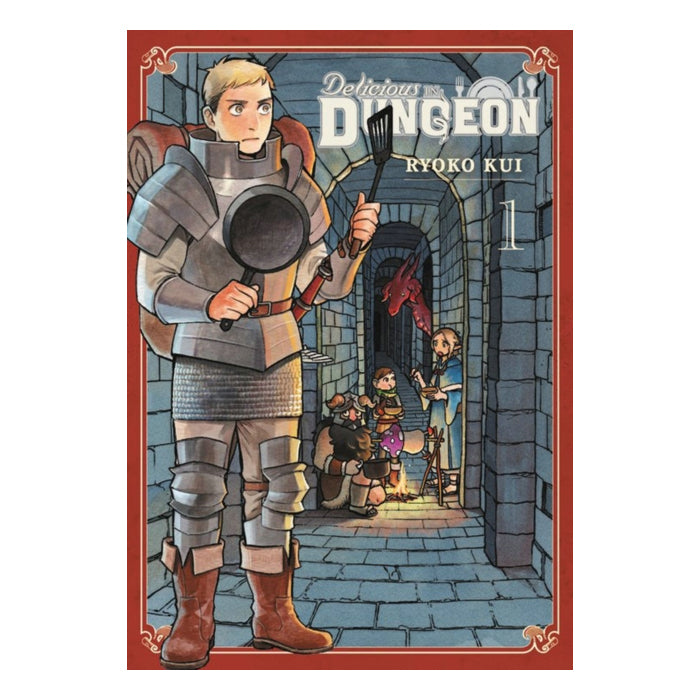 Delicious in Dungeon Volume 01 Manga Book front cover