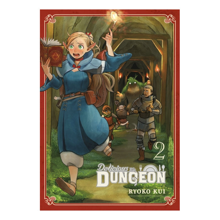 Delicious in Dungeon Volume 02 Manga Book front cover