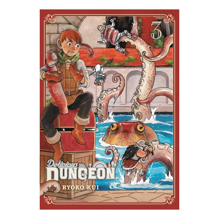 Delicious in Dungeon Volume 03 Manga Book front cover