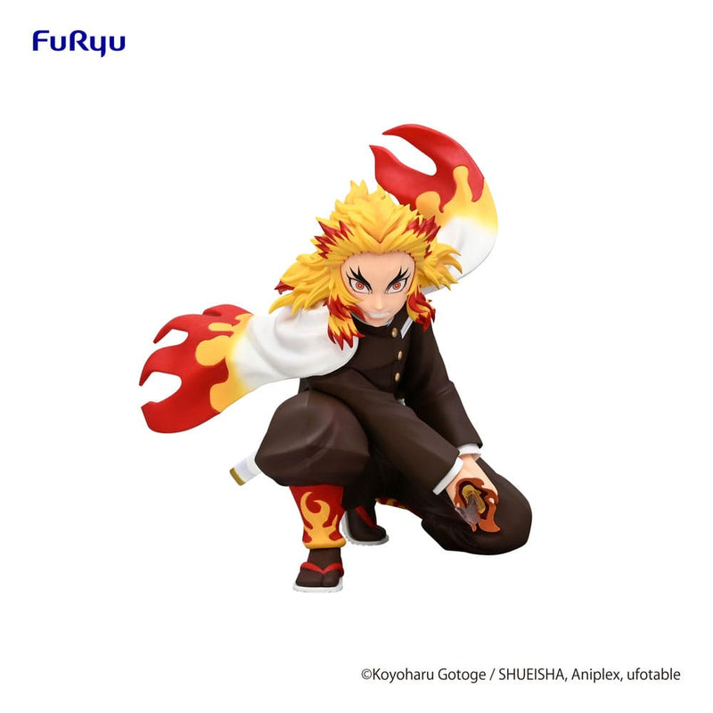 Demon Slayer Kimetsu no Yaiba Rengoku Kyojuro Noodle Stopper Figure (Battle Ver.) image 2