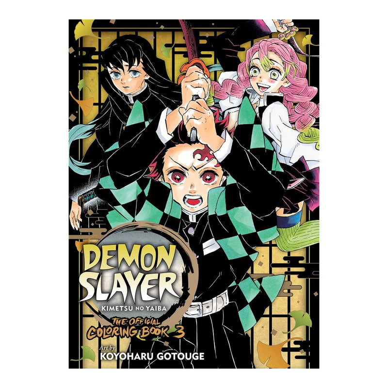 Demon Slayer: Kimetsu no Yaiba: The Official Coloring Book 3