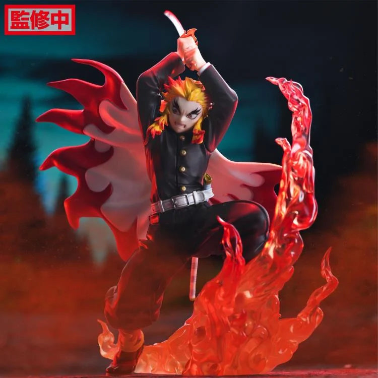 Demon Slayer Kimetsu no Yaiba Xross Link Kyojuro Rengoku Figure image 2