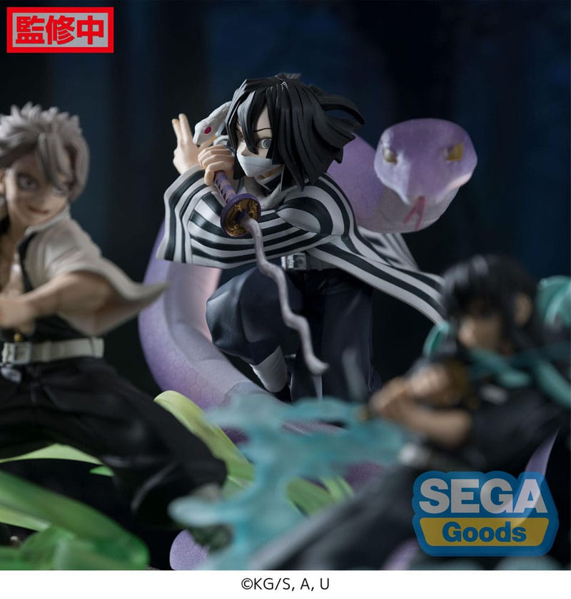 Demon Slayer Kimetsu no Yaiba Xross Link Obanai Iguro (Hashira Training Arc) Figure image 5
