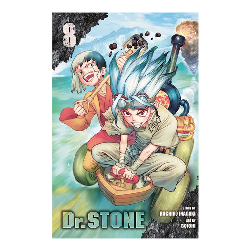 Dr. Stone Volume 08 Manga Book Front Cover