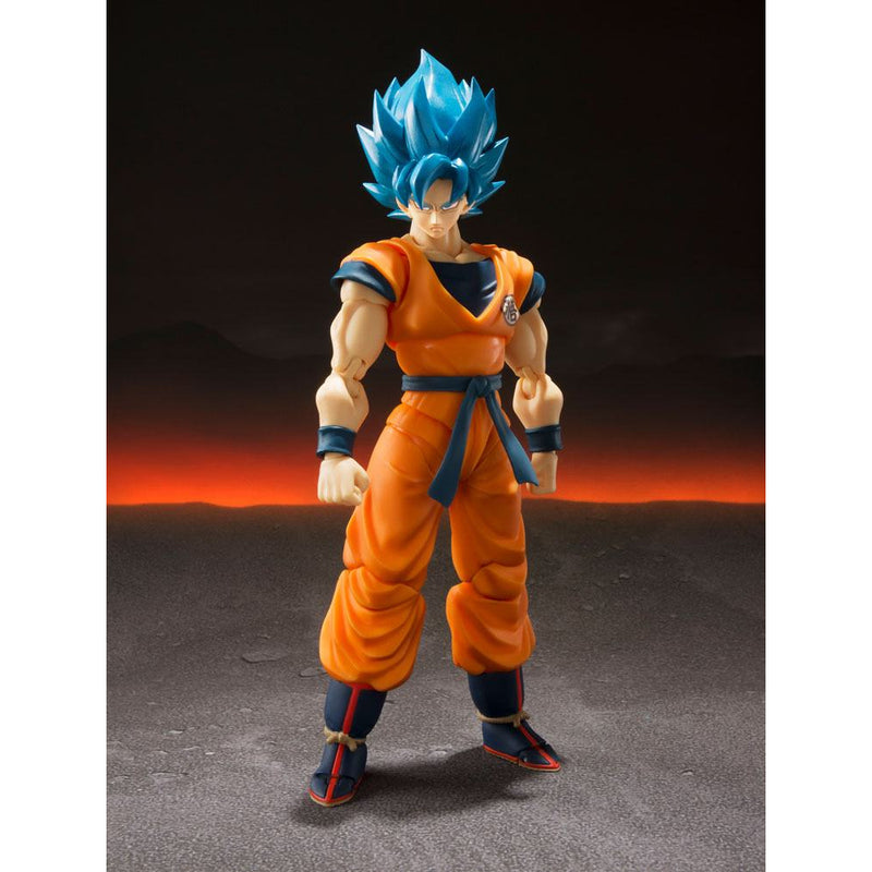 Dragon Ball Super Broly S.H. Figuarts Action Figure Super Saiyan God Super Saiyan Goku image 1