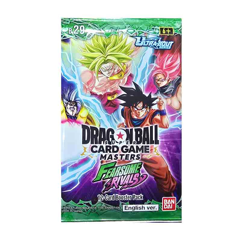 Fearsome Rivals Dragon Ball Super Card Game Masters: Booster Pack - Fearsome Rivals ...