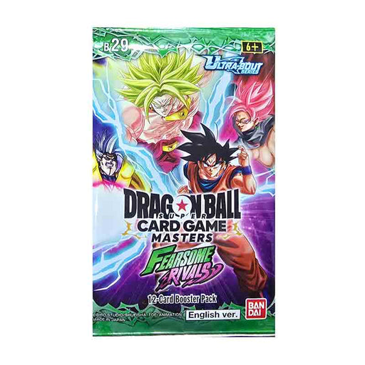Dragon Ball Super Card Game Masters Booster Pack - Fearsome Rivals (B29)