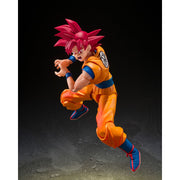 Dragon Ball Super S.H.Figuarts Super Saiyan God Goku (God Aura) Action Figure image 2