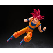 Dragon Ball Super S.H.Figuarts Super Saiyan God Goku (God Aura) Action Figure image 4