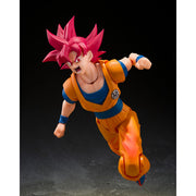 Dragon Ball Super S.H.Figuarts Super Saiyan God Goku (God Aura) Action Figure image 5
