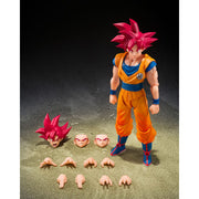 Dragon Ball Super S.H.Figuarts Super Saiyan God Goku (God Aura) Action Figure image 6
