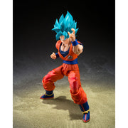 Dragon Ball Super S.H.Figuarts Super Saiyan God Super Saiyan Goku (Blue Power Transcending Limits) Action Figure image 2