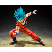 Dragon Ball Super S.H.Figuarts Super Saiyan God Super Saiyan Goku (Blue Power Transcending Limits) Action Figure image 3