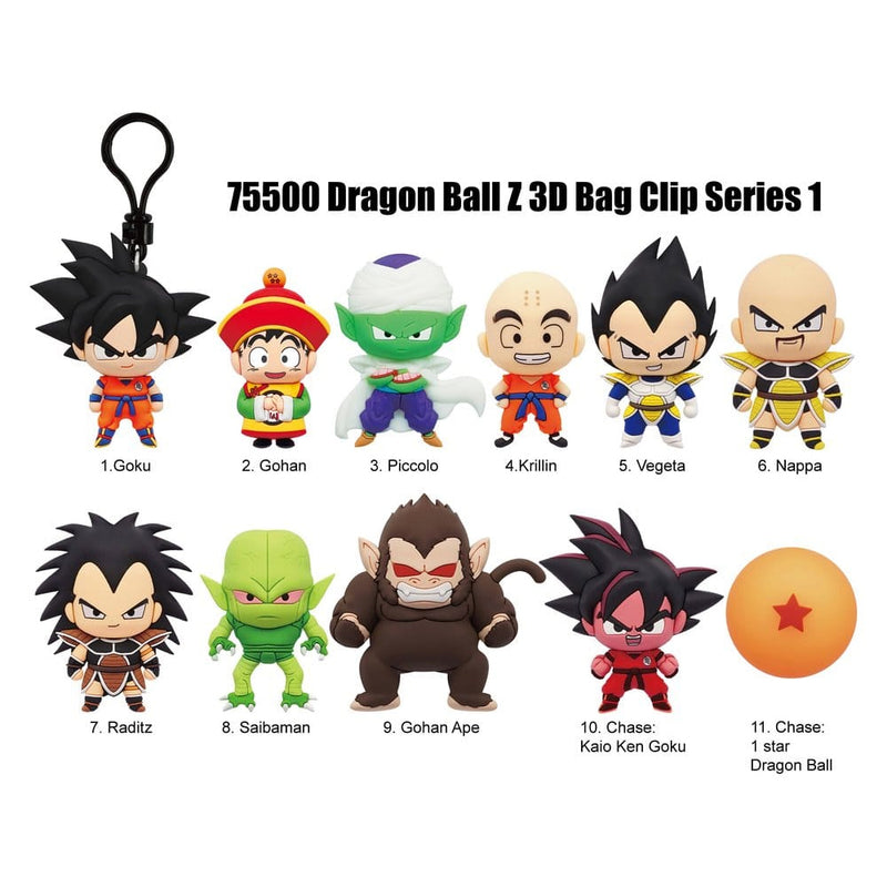 Dragon Ball Z 3D Foam Bag Clips Series 1 image 2