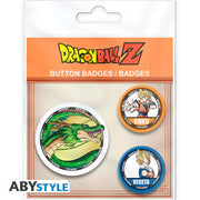 Dragon Ball Z Goku Vegeta & Shenron 3 Badge Pack image 1