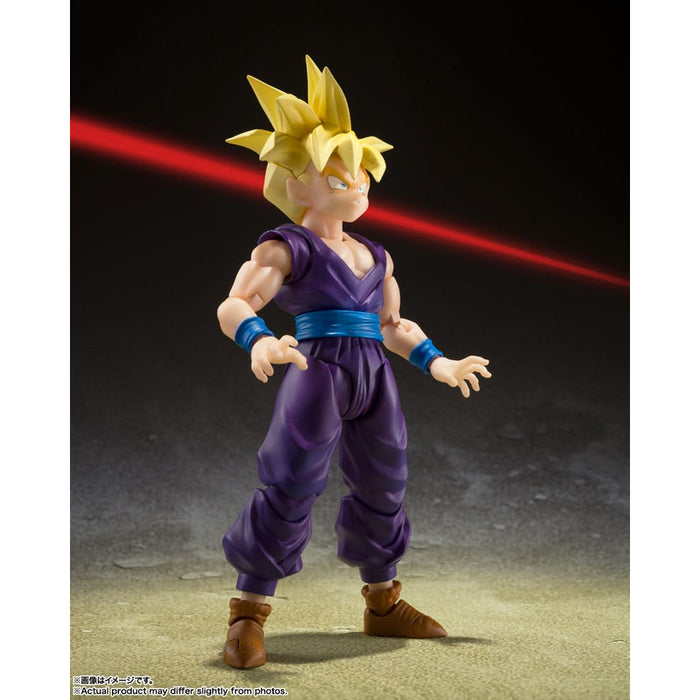 Dragon Ball Z S.H. Figuarts Action Figure Super Saiyan Son Gohan - The Warrior Who Surpassed Goku image 3