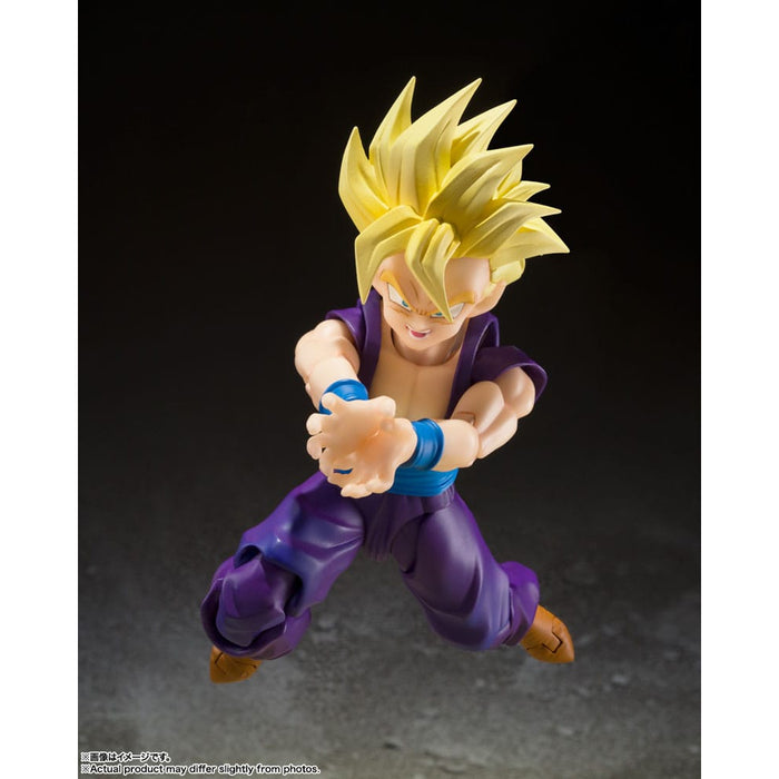 Dragon Ball Z S.H. Figuarts Action Figure Super Saiyan Son Gohan - The Warrior Who Surpassed Goku image 4