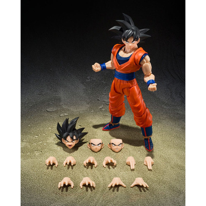 Dragon Ball Z S.H.Figuarts Son Goku (Kind-hearted Saiyan) Action Figure image 8