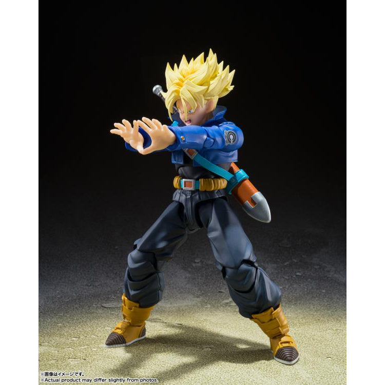 Dragon Ball Z S.H.Figuarts Super Saiyan Trunks (Boy from the Future) image 3