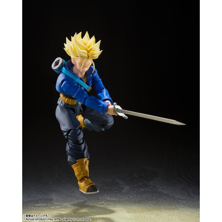 Dragon Ball Z S.H.Figuarts Super Saiyan Trunks (Boy from the Future) image 5