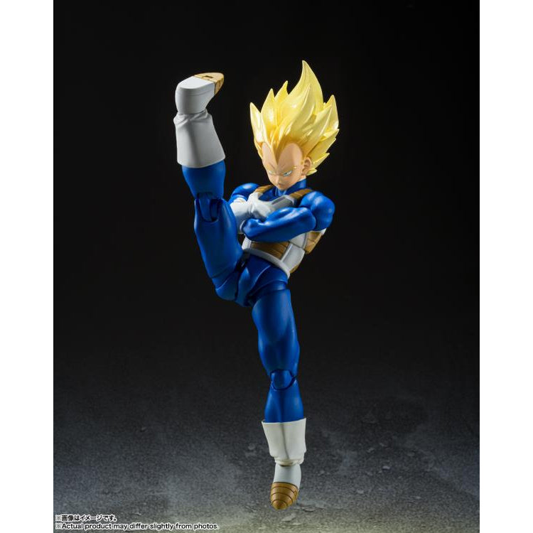Dragon Ball Z S.H.Figuarts Super Saiyan Vegeta (Awakening Super Saiyan Blood) image 2