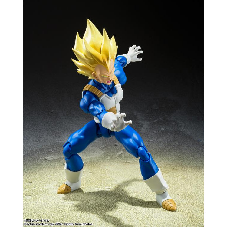 Dragon Ball Z S.H.Figuarts Super Saiyan Vegeta (Awakening Super Saiyan Blood) image 3