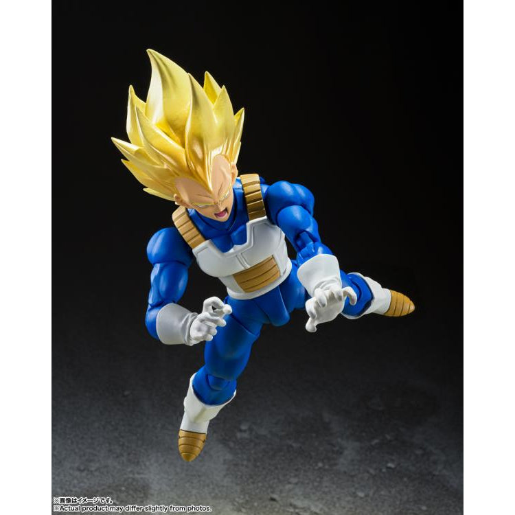 Dragon Ball Z S.H.Figuarts Super Saiyan Vegeta (Awakening Super Saiyan Blood) image 4