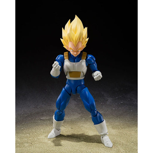 Dragon Ball Z S.H.Figuarts Super Saiyan Vegeta (Dangerous Pride) Action Figure image 1