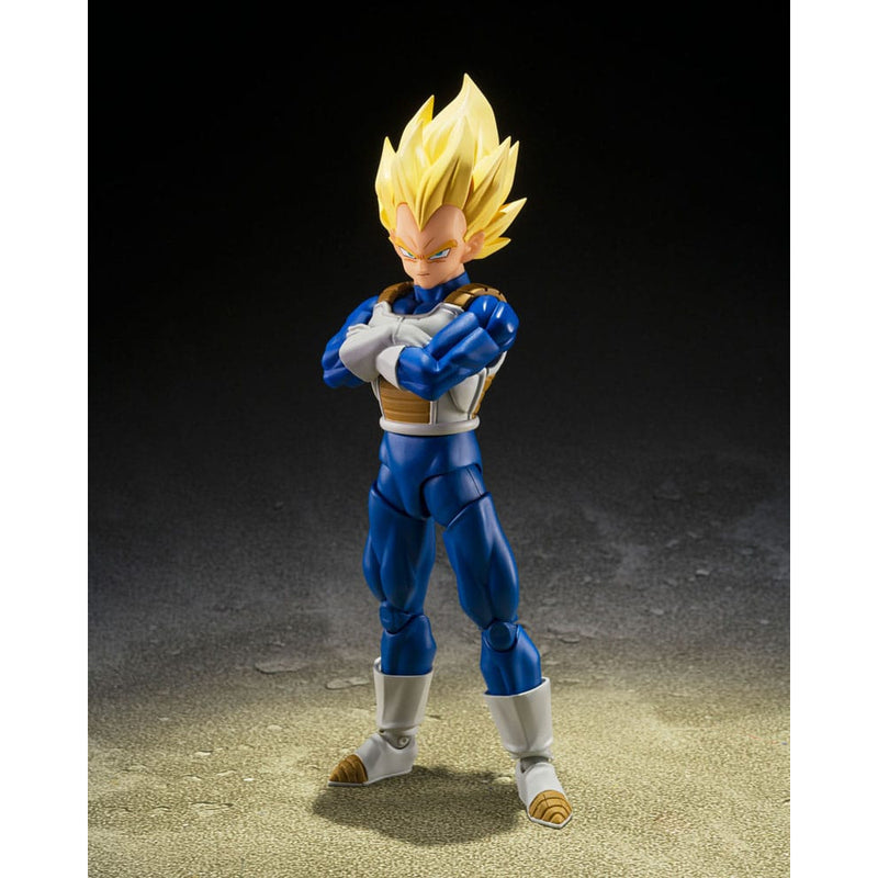 Dragon Ball Z S.H.Figuarts Super Saiyan Vegeta (Dangerous Pride) Action Figure image 2