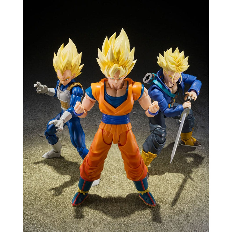 Dragon Ball Z S.H.Figuarts Super Saiyan Vegeta (Dangerous Pride) Action Figure image 6