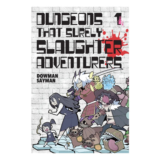 Dungeons That Surely Slaughter Adventurers Volume 01 Manga Book Front Cover