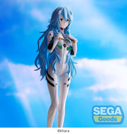 Evangelion 3.0+1.0 Thrice Upon a Time SPM Figure Rei Ayanami Long Hair Ver. image 2