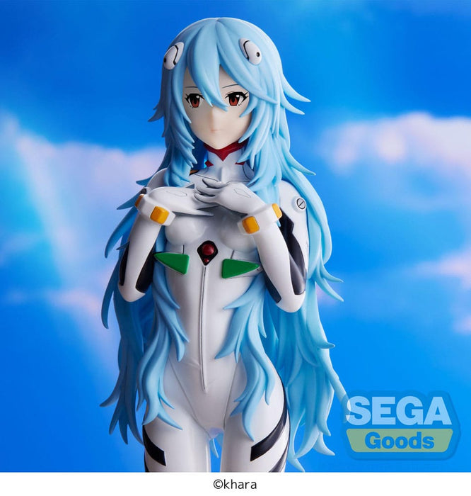 Evangelion 3.0+1.0 Thrice Upon a Time SPM Figure Rei Ayanami Long Hair Ver. image 3